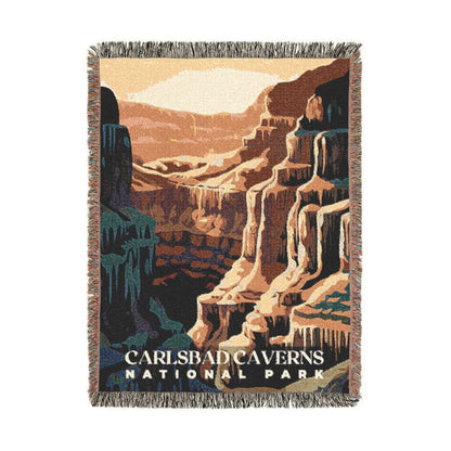 Carlsbad Caverns National Park Woven Blanket | S01
