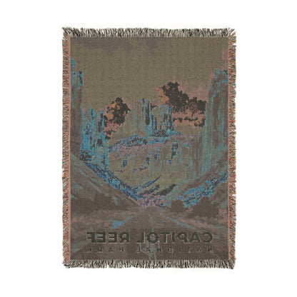 Capitol Reef National Park Woven Blanket | S14