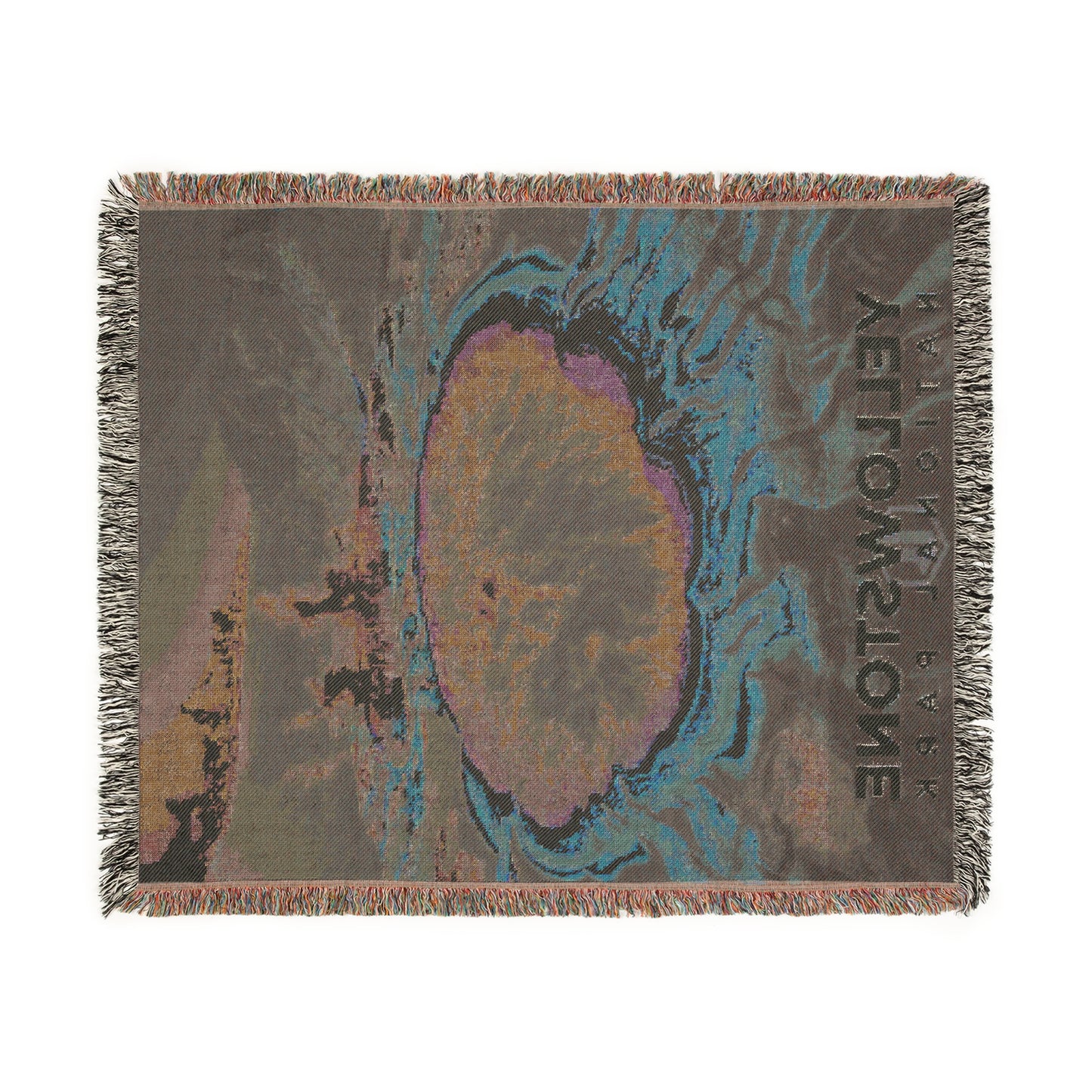 Yellowstone National Park Woven Blanket | S16