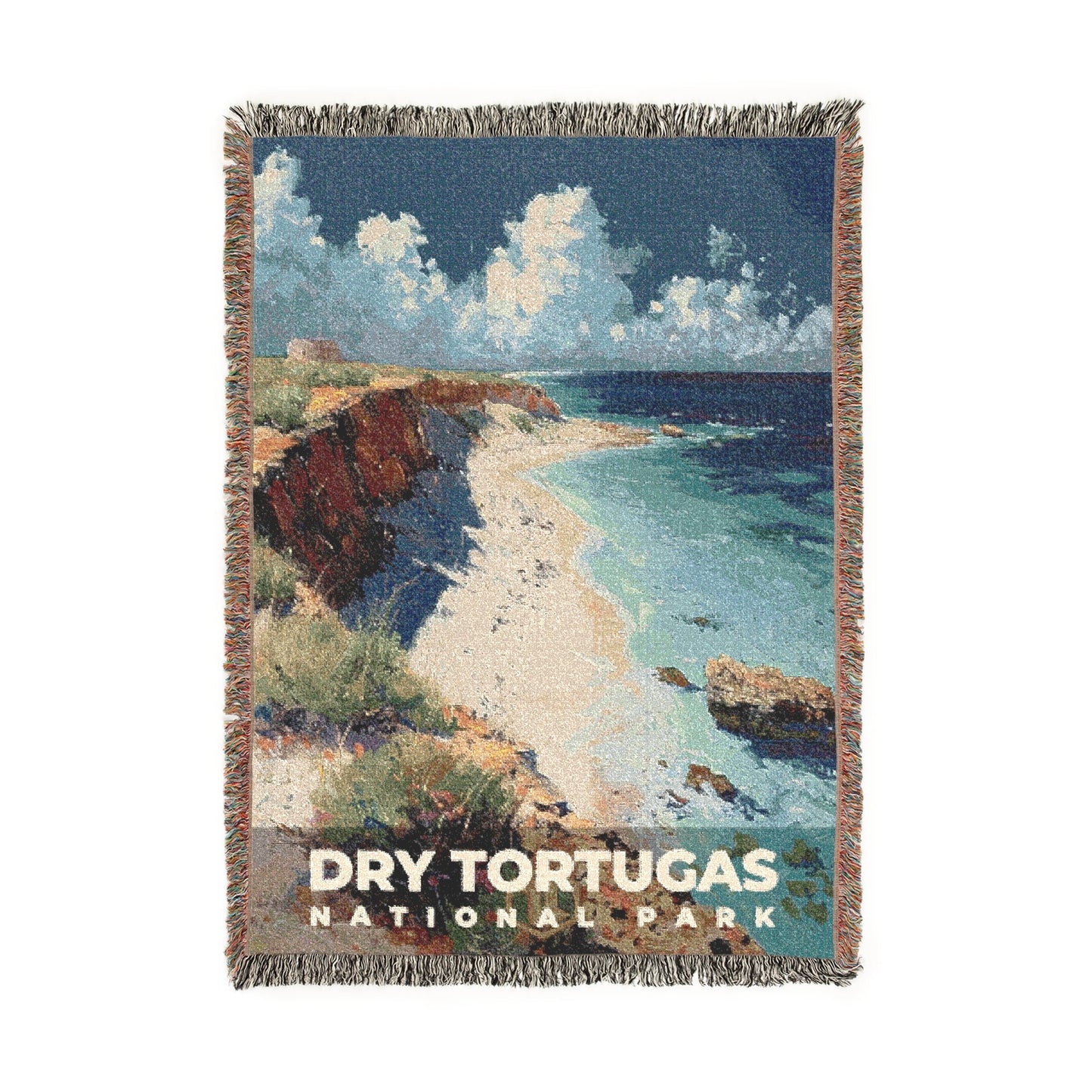 Dry Tortugas National Park Woven Blanket | S14