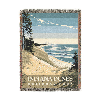 Indiana Dunes National Park Woven Blanket | S01