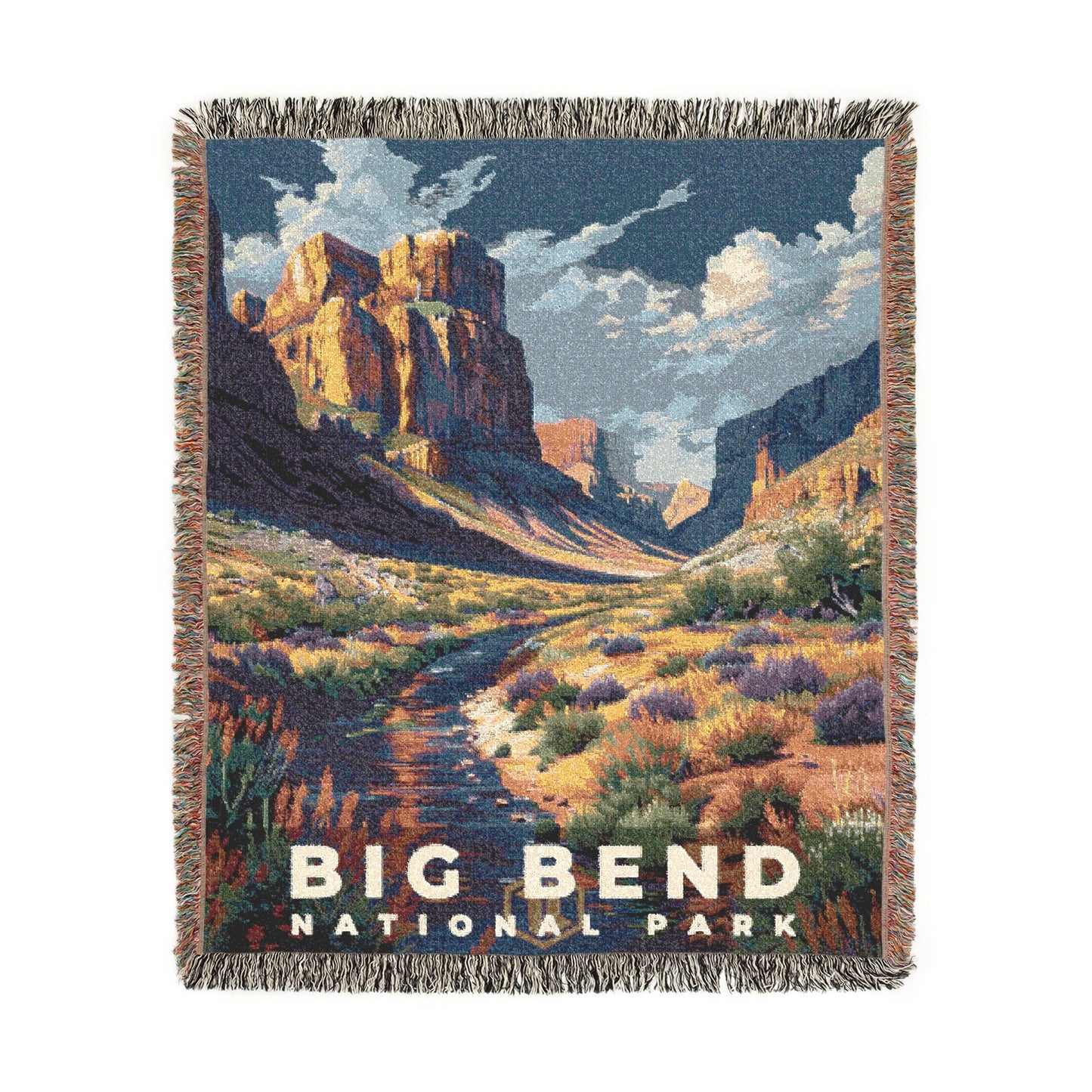 Big Bend National Park Woven Blanket | S18