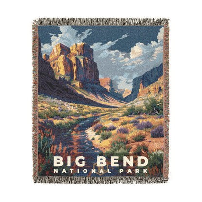Big Bend National Park Woven Blanket | S18