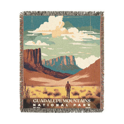 Guadalupe Mountains National Park Woven Blanket | S05