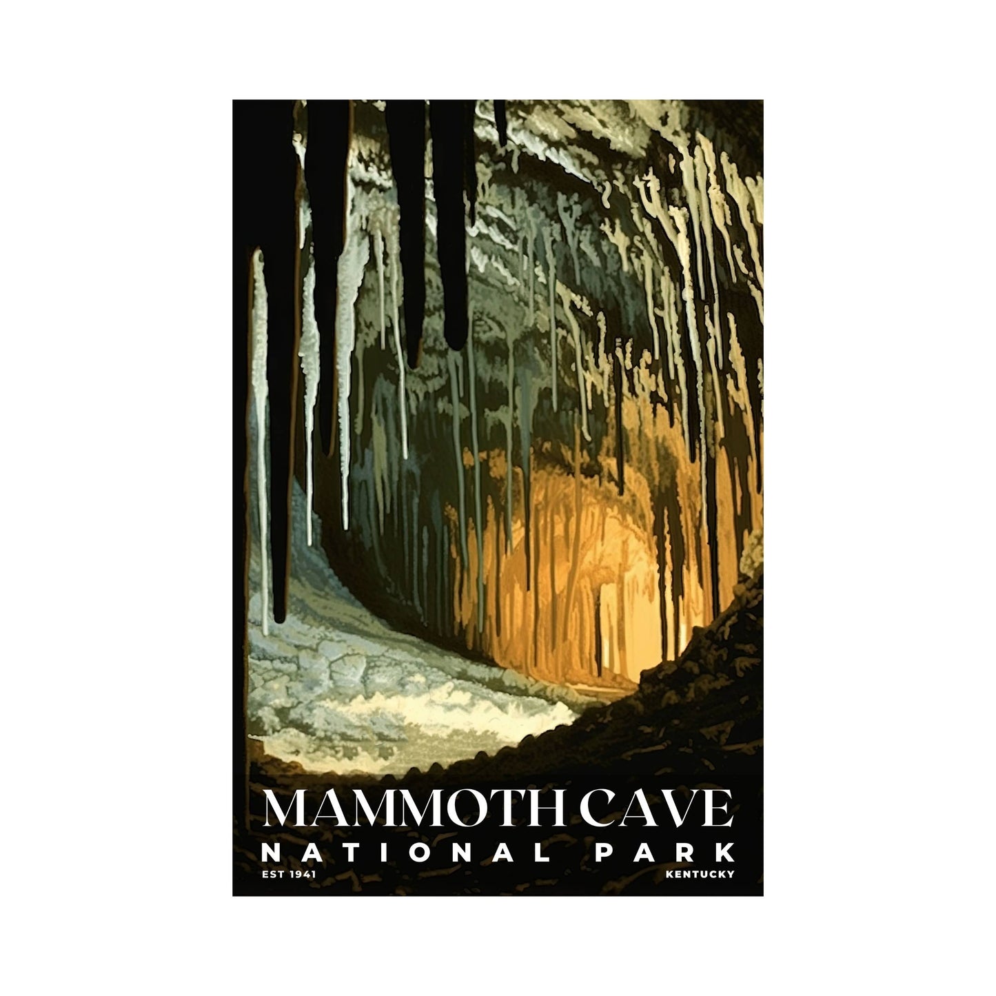 Mammoth Cave National Park Poster | S03