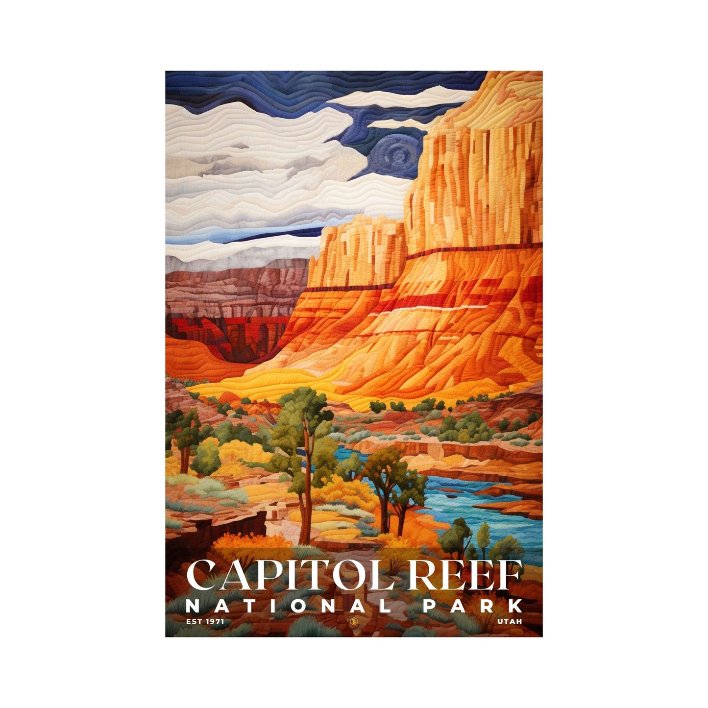 Capitol Reef National Park Poster | S09