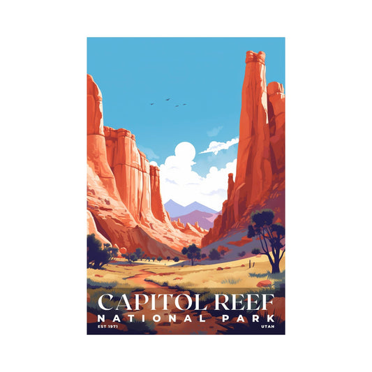 Capitol Reef National Park Poster | S03