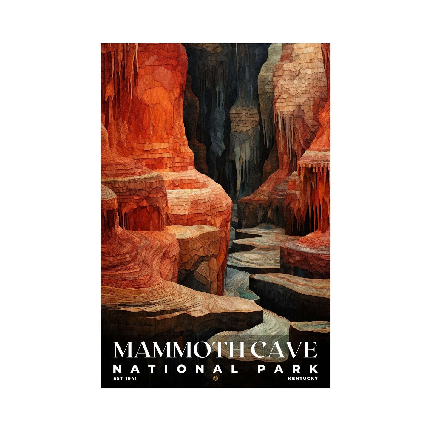 Mammoth Cave National Park Poster | S09