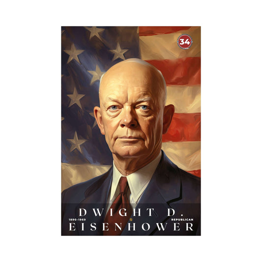 Dwight D Eisenhower Poster | S04