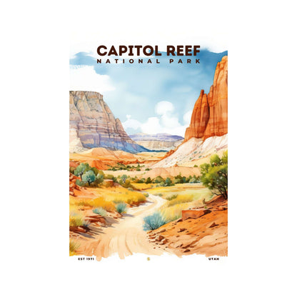 Capitol Reef National Park Poster | S08