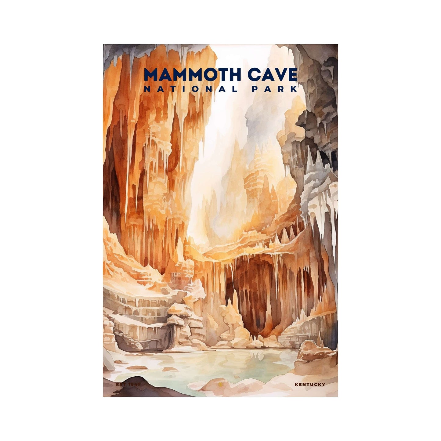 Mammoth Cave National Park Poster | S08