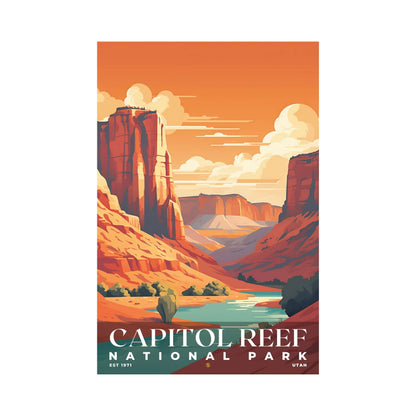 Capitol Reef National Park Poster | S05