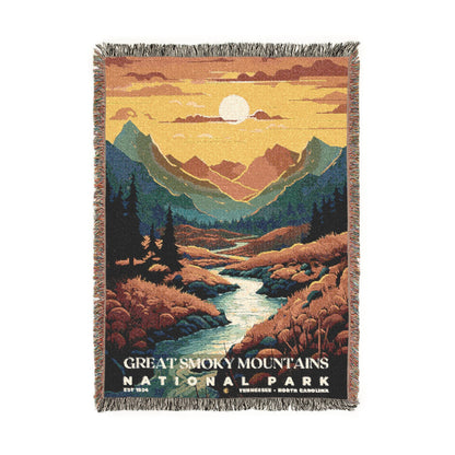 Great Smoky Mountains National Park Woven Blanket | S05