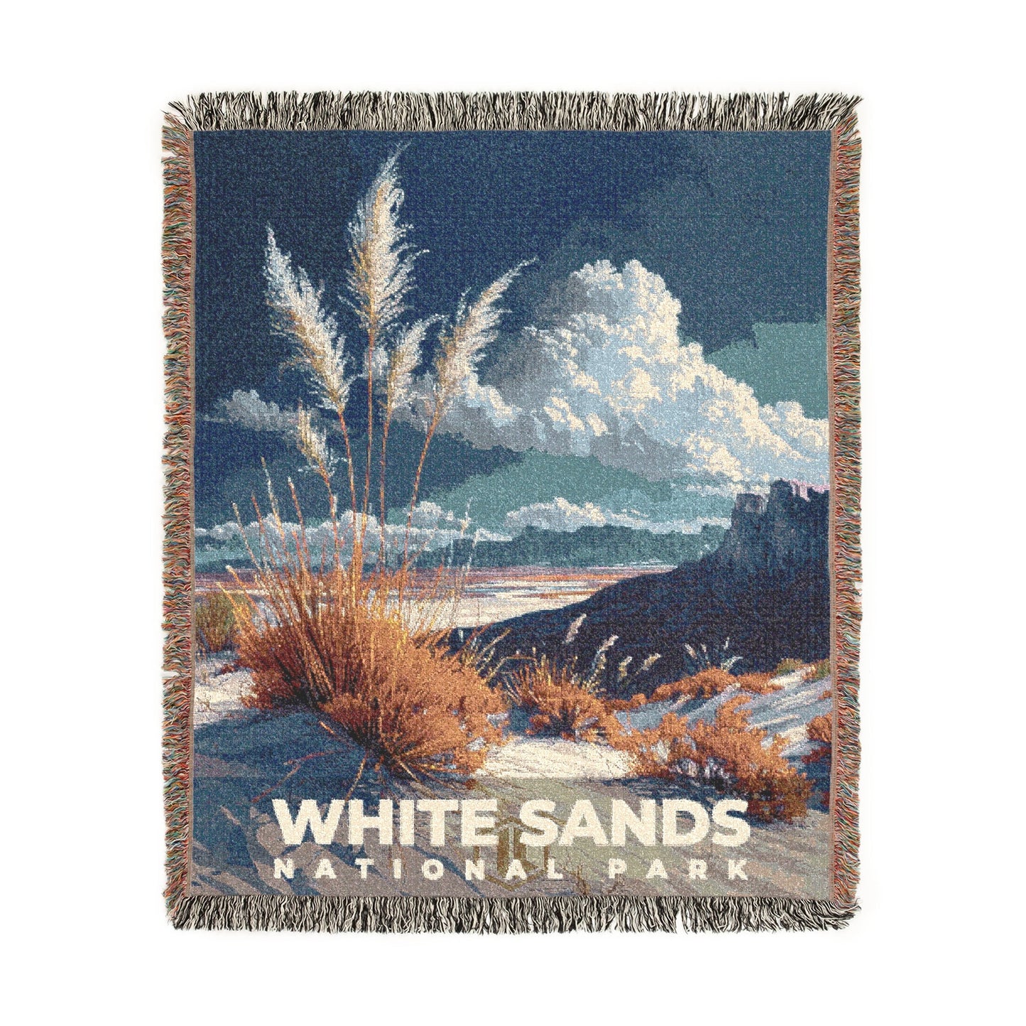 White Sands National Park Woven Blanket | S18