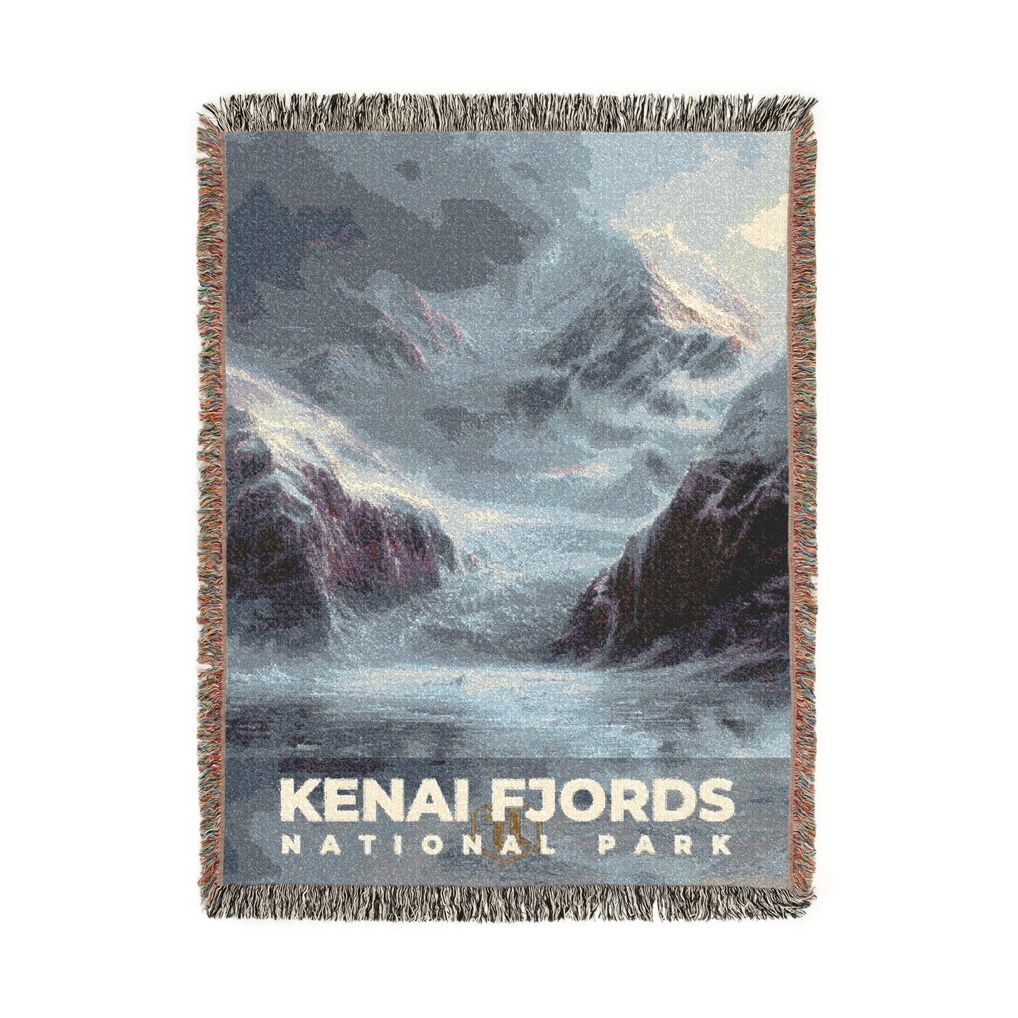 Kenai Fjords National Park Woven Blanket | S12