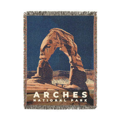Arches National Park Woven Blanket | S19