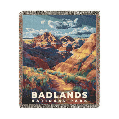 Badlands National Park Woven Blanket | S18