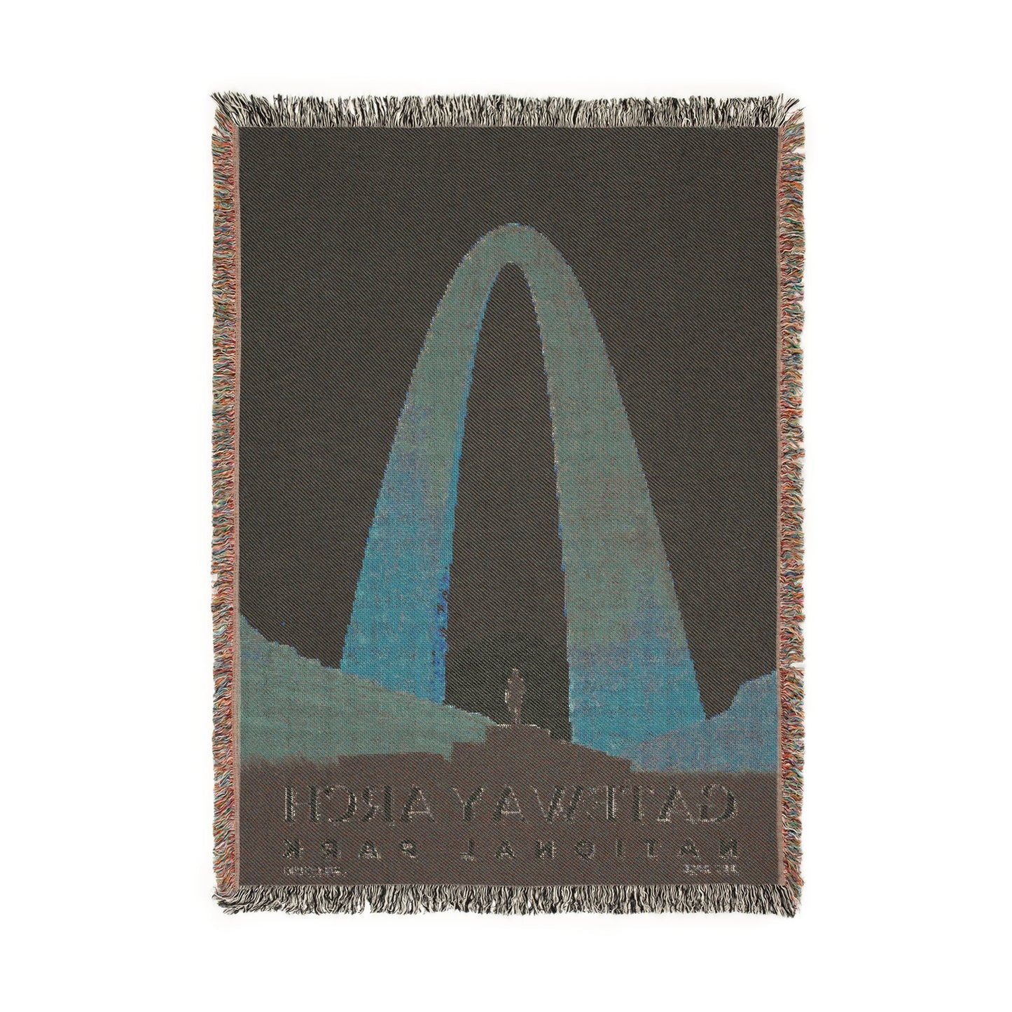 Gateway Arch National Park Woven Blanket | S03