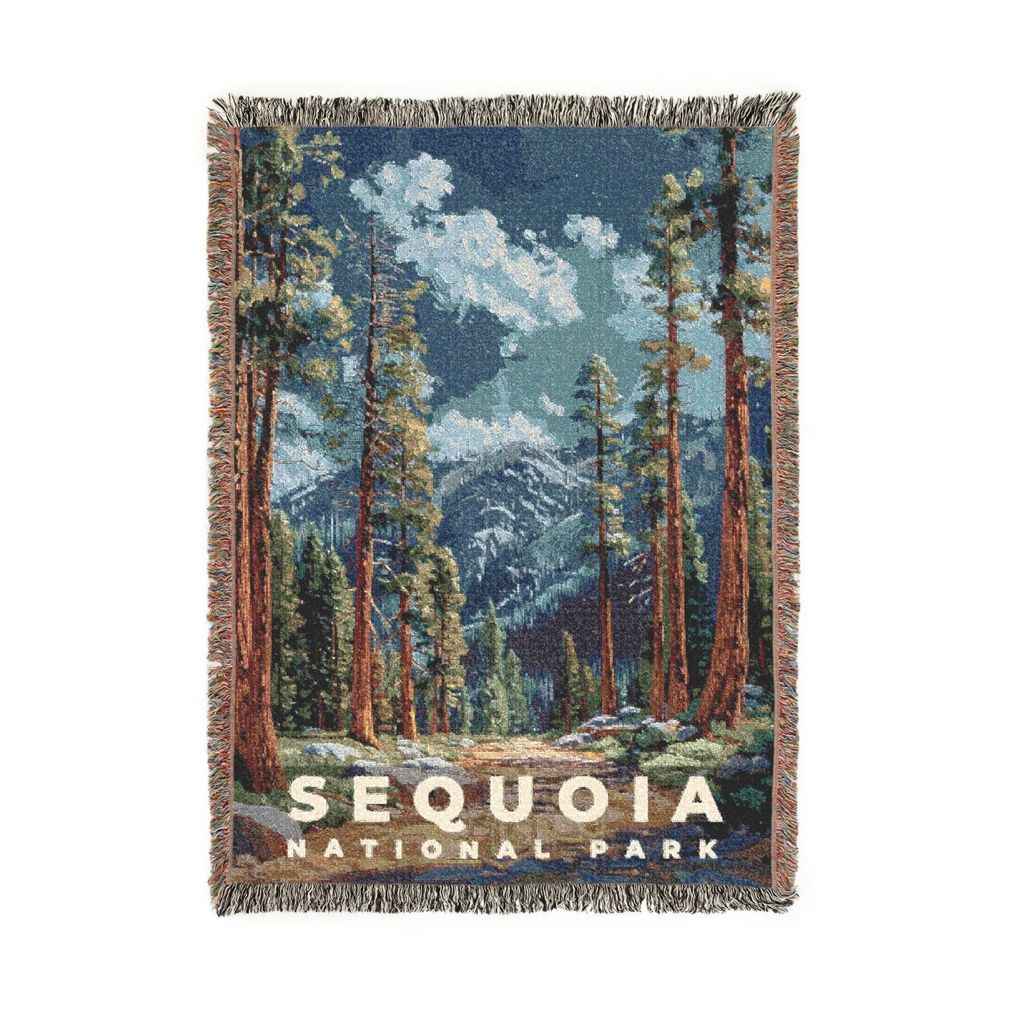 Sequoia National Park Woven Blanket | S14