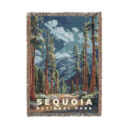 Sequoia National Park Woven Blanket | S14