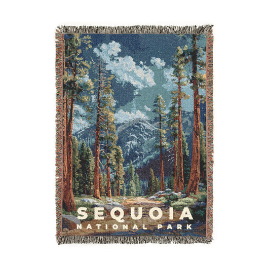 Sequoia National Park Woven Blanket | S14