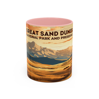 Great Sand Dunes National Park Mug | Accent Coffee Mug (11, 15oz)