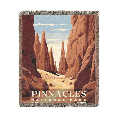 Pinnacles National Park Woven Blanket | S03