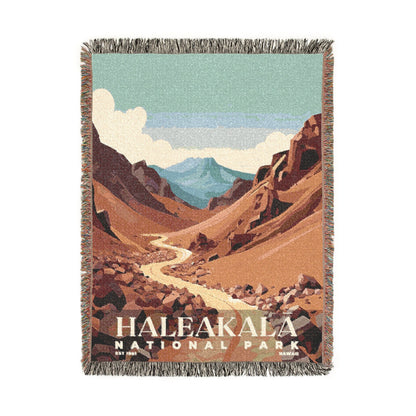 Haleakala National Park Woven Blanket | S03