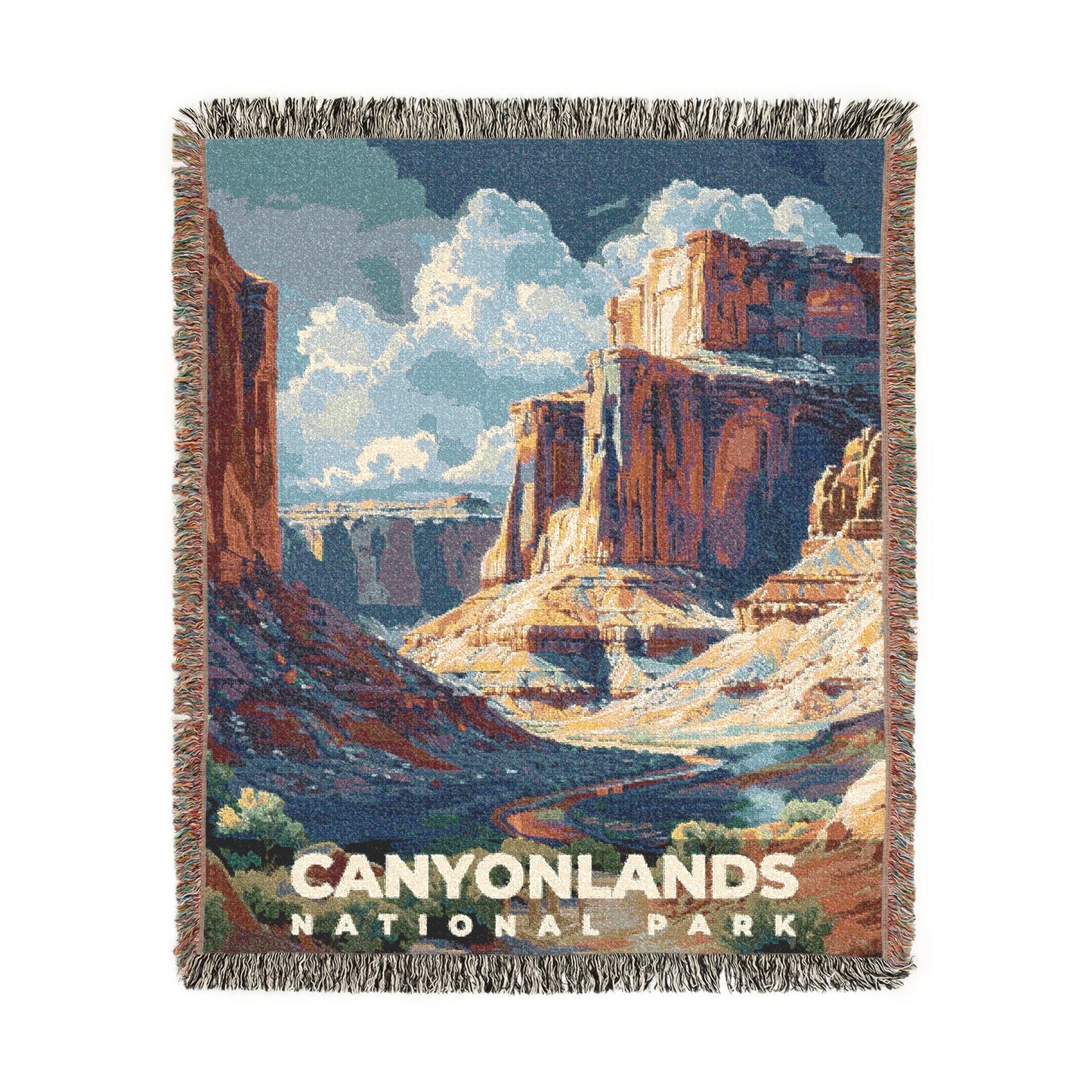 Canyonlands National Park Woven Blanket | S18