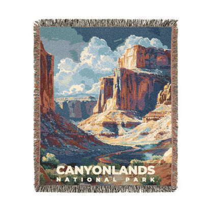 Canyonlands National Park Woven Blanket | S18