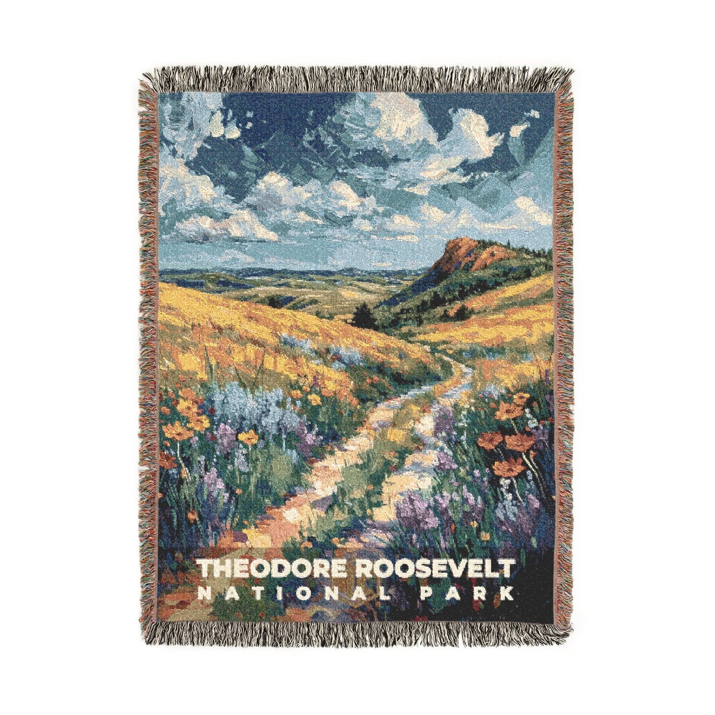 Theodore Roosevelt National Park Woven Blanket | S14