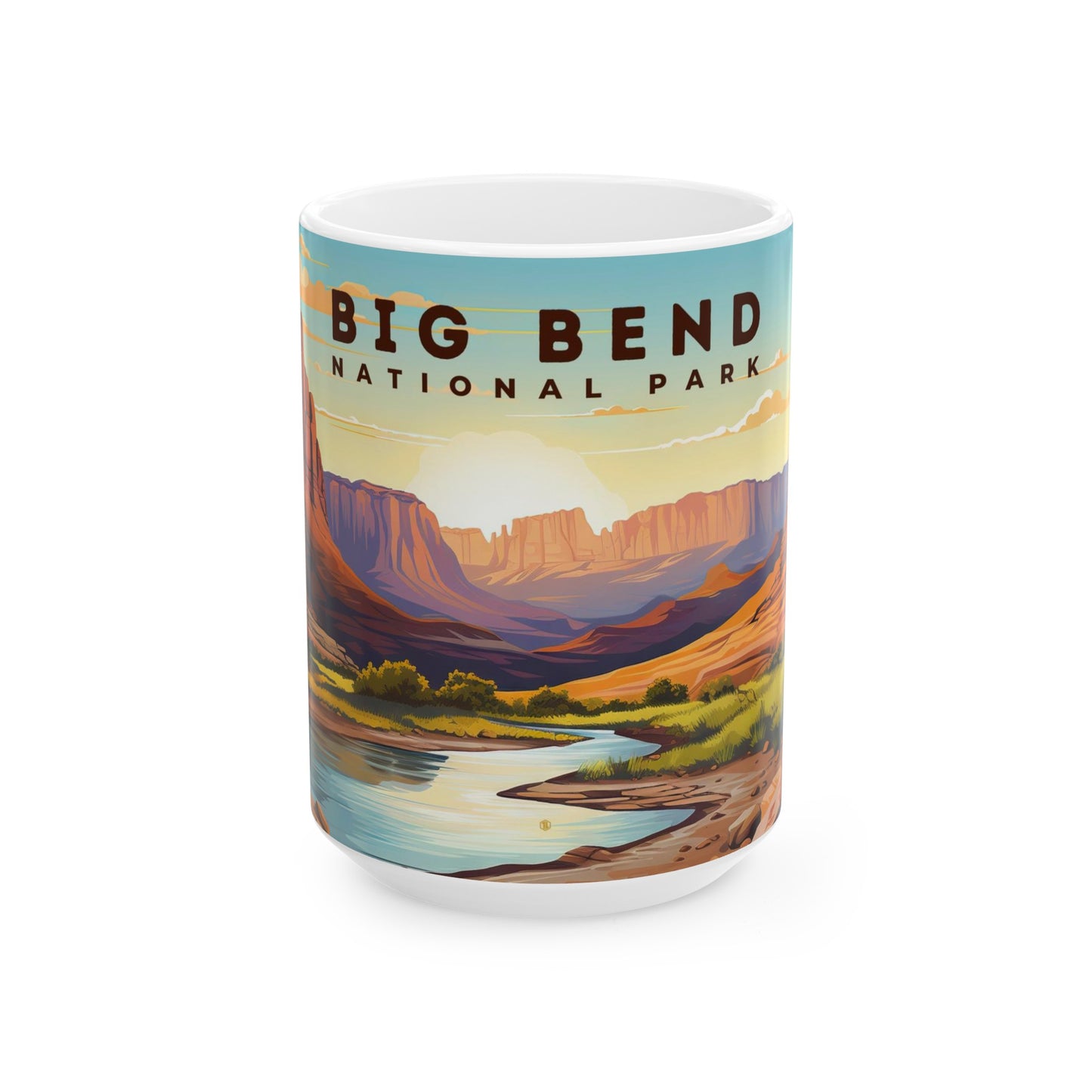 Big Bend National Park Mug | White Ceramic Mug (11oz, 15oz)