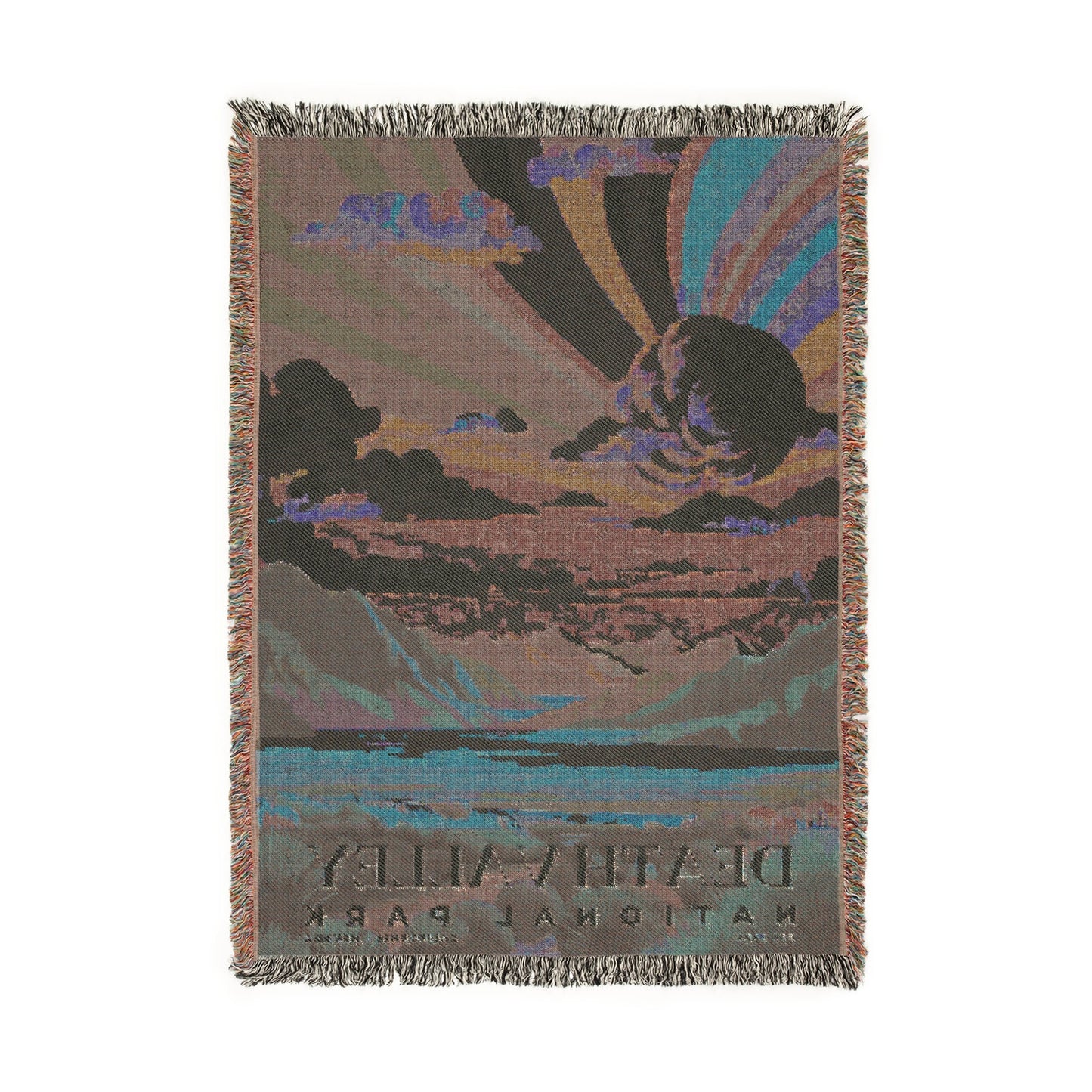 Death Valley National Park Woven Blanket | S05