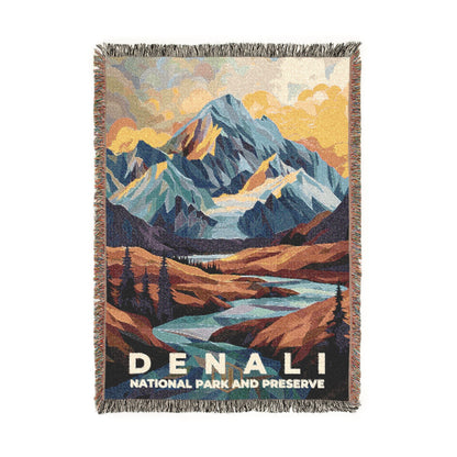 Denali National Park Woven Blanket | S20