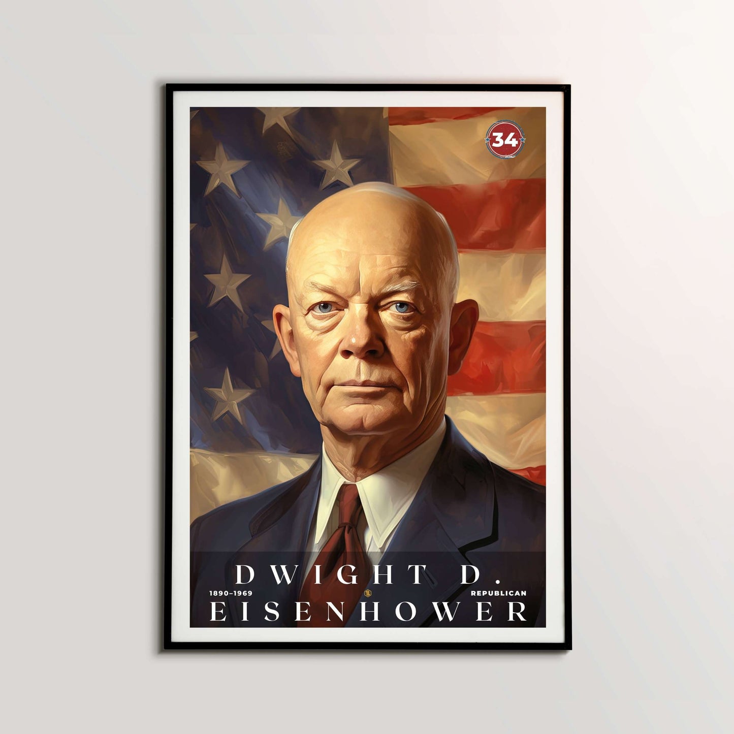 Dwight D Eisenhower Poster | S04