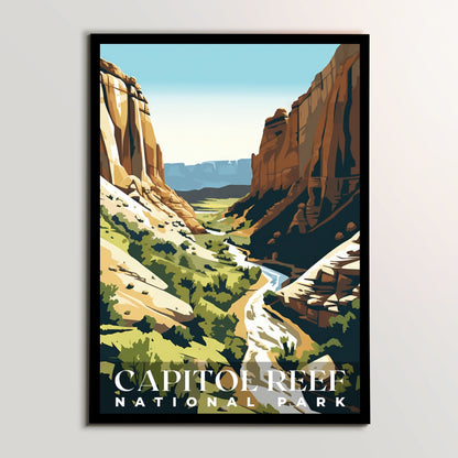 Capitol Reef National Park Poster | S01