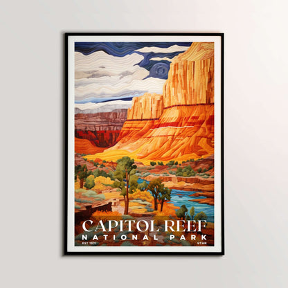 Capitol Reef National Park Poster | S09