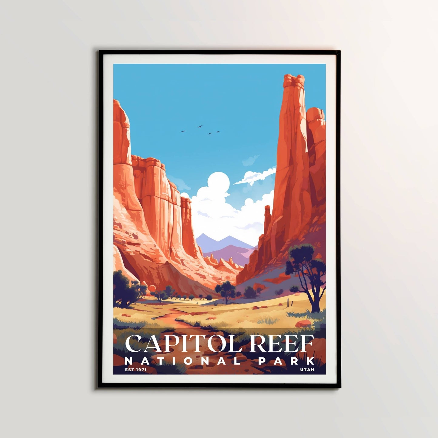 Capitol Reef National Park Poster | S03