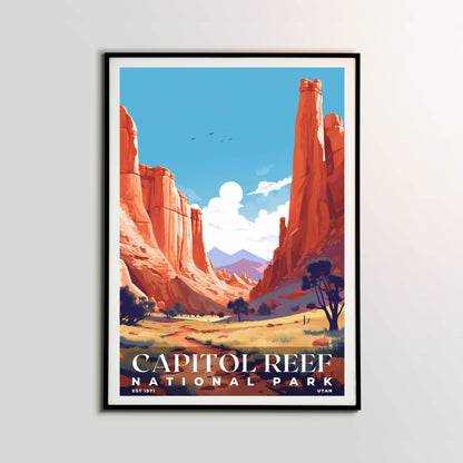 Capitol Reef National Park Poster | S03