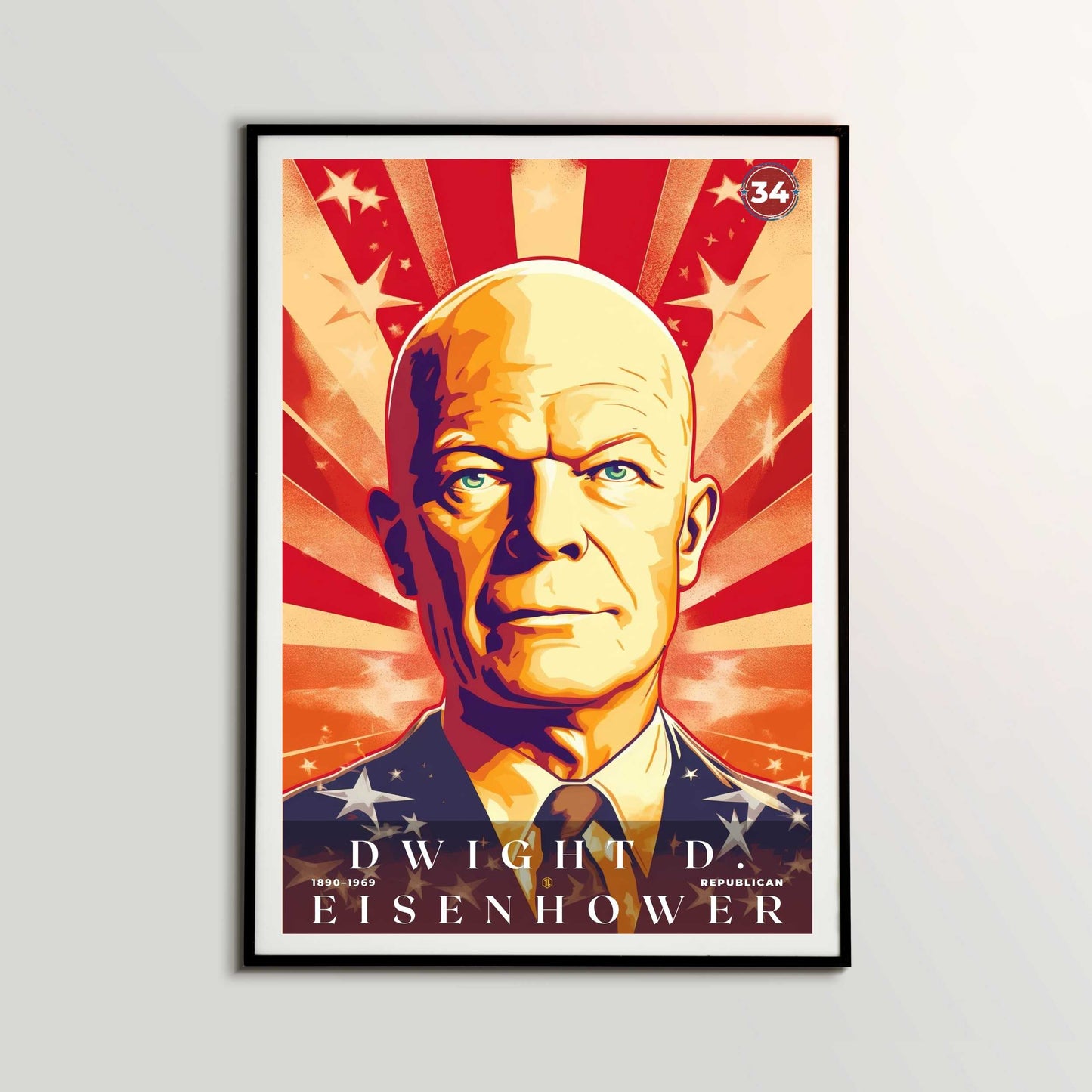 Dwight D Eisenhower Poster | S01