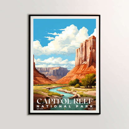 Capitol Reef National Park Poster | S06