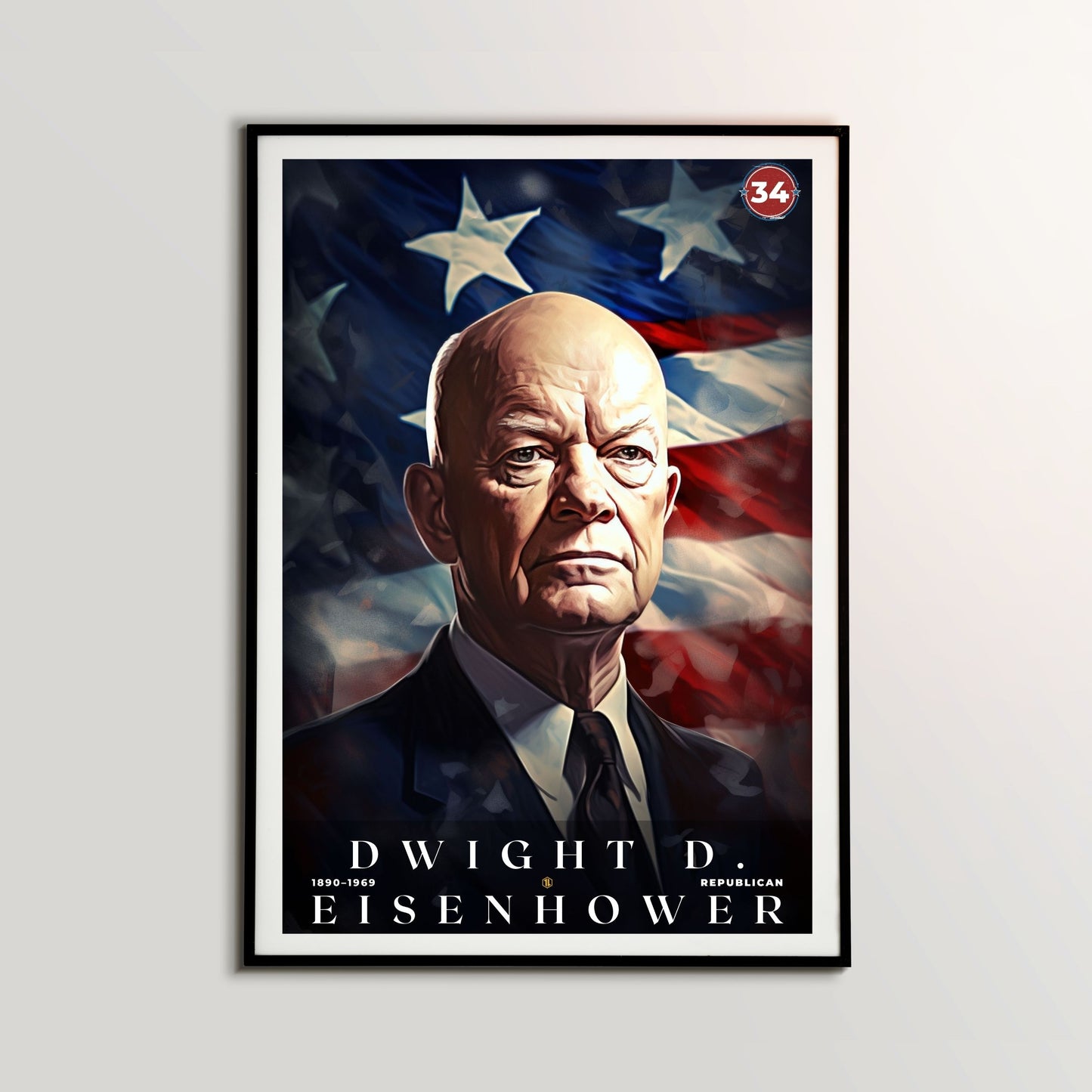 Dwight D Eisenhower Poster | S02