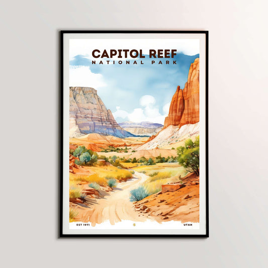 Capitol Reef National Park Poster | S08