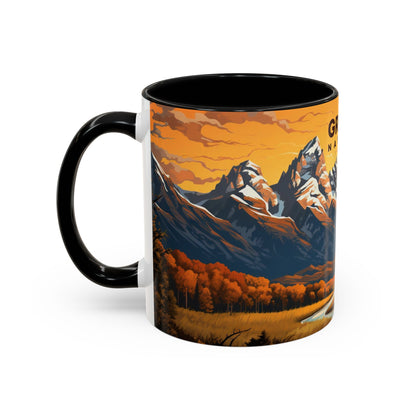 Grand Teton National Park Mug | Accent Coffee Mug (11, 15oz)