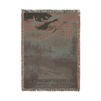 Gates of the Arctic National Park Woven Blanket | S12