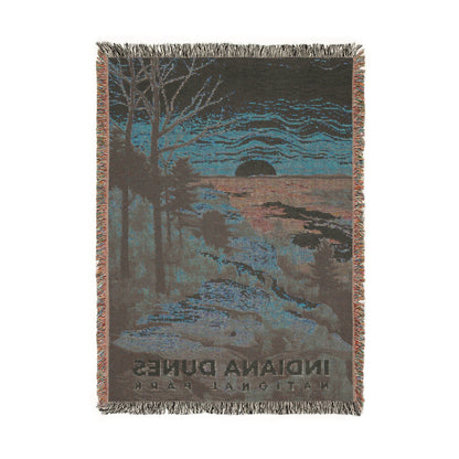 Indiana Dunes National Park Woven Blanket | S09