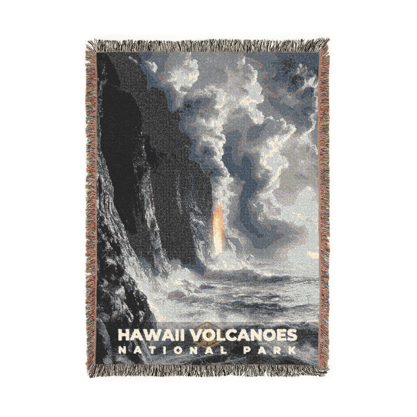 Hawaii Volcanoes National Park Woven Blanket | S15