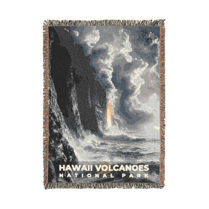 Hawaii Volcanoes National Park Woven Blanket | S15