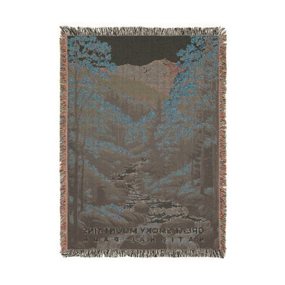 Great Smoky Mountains National Park Woven Blanket | S19