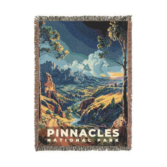 Pinnacles National Park Woven Blanket | S16